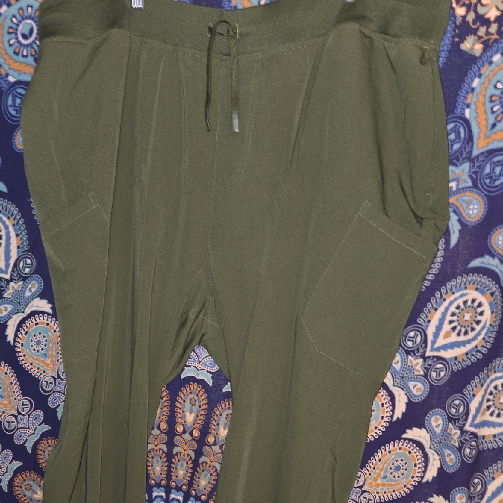 Scub Bottoms / pants Olive 4X Mandala